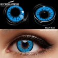 thumbnail image 4 of D'ORELLA-lentillas de colores para ojos, lentes amarillas para Cosplay, belleza, Halloween, rojo, azul, verde, 1 par, 4 of 4