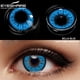 thumbnail image 4 of D'ORELLA-lentillas de colores para ojos, lentes amarillas para Cosplay, belleza, Halloween, rojo, azul, verde, 1 par, 4 of 4