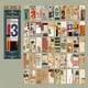thumbnail image 1 of 50 Sheets Vintage Scrapbook Sticker Book Colorfast DIY Decorative Paper Sticker for Diaries Journals, 1 of 3