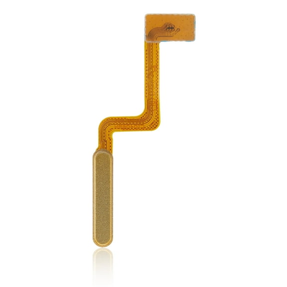 Replacement Fingerprint Reader With Flex Cable Compatible For Samsung Galaxy Z Flip (F700) (Champion Gold)