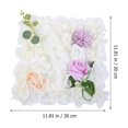 thumbnail image 2 of unbranded De Pared Con Panel De Flores Artificiales En Color Para Eventos Especiales, 2 of 6