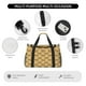 thumbnail image 4 of Disketp Dachshund Dog Puppy Bolsa de Viaje Tipo Duffle, Bolso de Mano para Fin de Semana para Mujer, Bolsa de Gimnasio Ligera para Hombre, Esencial para Viajes, 4 of 7