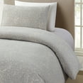 thumbnail image 3 of Better Homes & Gardens Abstract Chenille 2-Piece Comforter Set, Silver, T/TXL, All Ages, 3 of 6