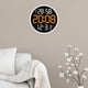 thumbnail image 3 of Reloj de pared digital Fernando 12 pulgadas Control remoto temperatura Y humedad naranja, 3 of 8