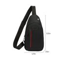 thumbnail image 2 of LONKITO Sling Bag for Men Crossbody Backpack, Small Sling Backpack Mens Shoulder Bag, Casual Daypack Hiking Bag for Travel, 2 of 8