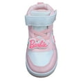 thumbnail image 4 of Barbie Toddler Girls' High-Top Sneakers - Light Pink Glitter Barbie, Size 4, 4 of 8