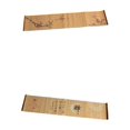 thumbnail image 1 of Retro Bamboo Tea Mat Spraying Teacups Coaster Imprimir Lotus + Ciruela Roja, 1 of 9
