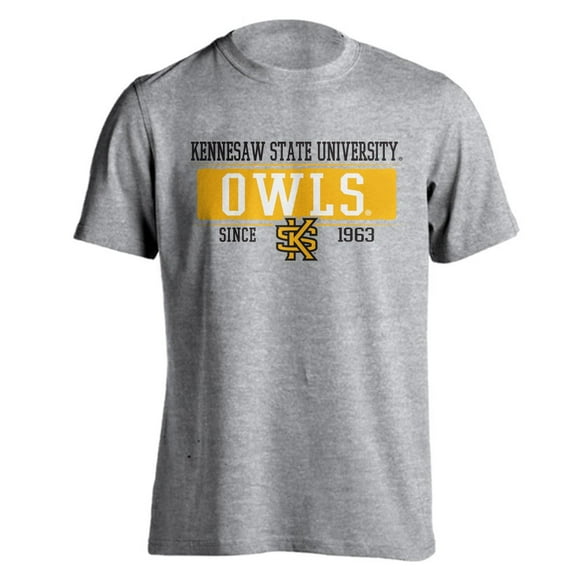Kennesaw State University Owls KSU Since 1963 Ash Heather Short Sleeve T-Shirt