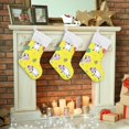 thumbnail image 6 of Coolnut Cow Print Christmas Stocking Personalized Large Candy Stocking, Xmas Stockings Decoration Hanging Gift for Family Holiday Party Ornaments Decor Fireplace, 6 of 7