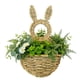 thumbnail image 3 of Decoraciones de Pascua, adornos de Pascua, regalos de Pascua. Cestas de conejito de Pascua para colgar en la pared. Bolsas y se pueden decorar con ramos., 3 of 9