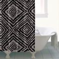 thumbnail image 5 of 84" x 72" Symmetrical Nordic Bohemian Shower Curtain Waterproof Polyester Quick-Dry with Hooks, 5 of 5