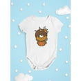 thumbnail image 3 of Unicorn Donut With Pumpkin Bodysuit Infant -Image by Shutterstock,  6 Months, 3 of 4