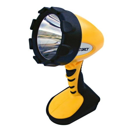 Dorcy 500-Lumen Water Resistant Swivel Head LED Spotlight, Yellow (Best Led Spotlight For Hunting)