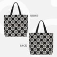 thumbnail image 2 of Easygdp White Sunflowers Bolsa Tote para Mujer, Bolso de Hombro para Trabajo, Playa, Viajes, Compras y Supermercado, 2 of 7