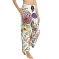 thumbnail image 2 of Kll Womens Autumn Garden Print Pajama Pants Soft Pajama Bottoms For Women Cozy Lounge Pants, 2 of 9
