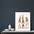 thumbnail image 5 of Sikiie Christmas Gnomes In Leopard Print Canvas Decorative Hanging Painting, Anti-shrinkage Hanging Frame, Suitable for Home, Office Wall Decorations, 5 of 6