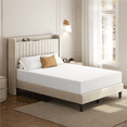 thumbnail image 1 of Fullfurnique Gel-Infused Memory Foam Mattress, 10 Inch Full Size, White, 1 of 11