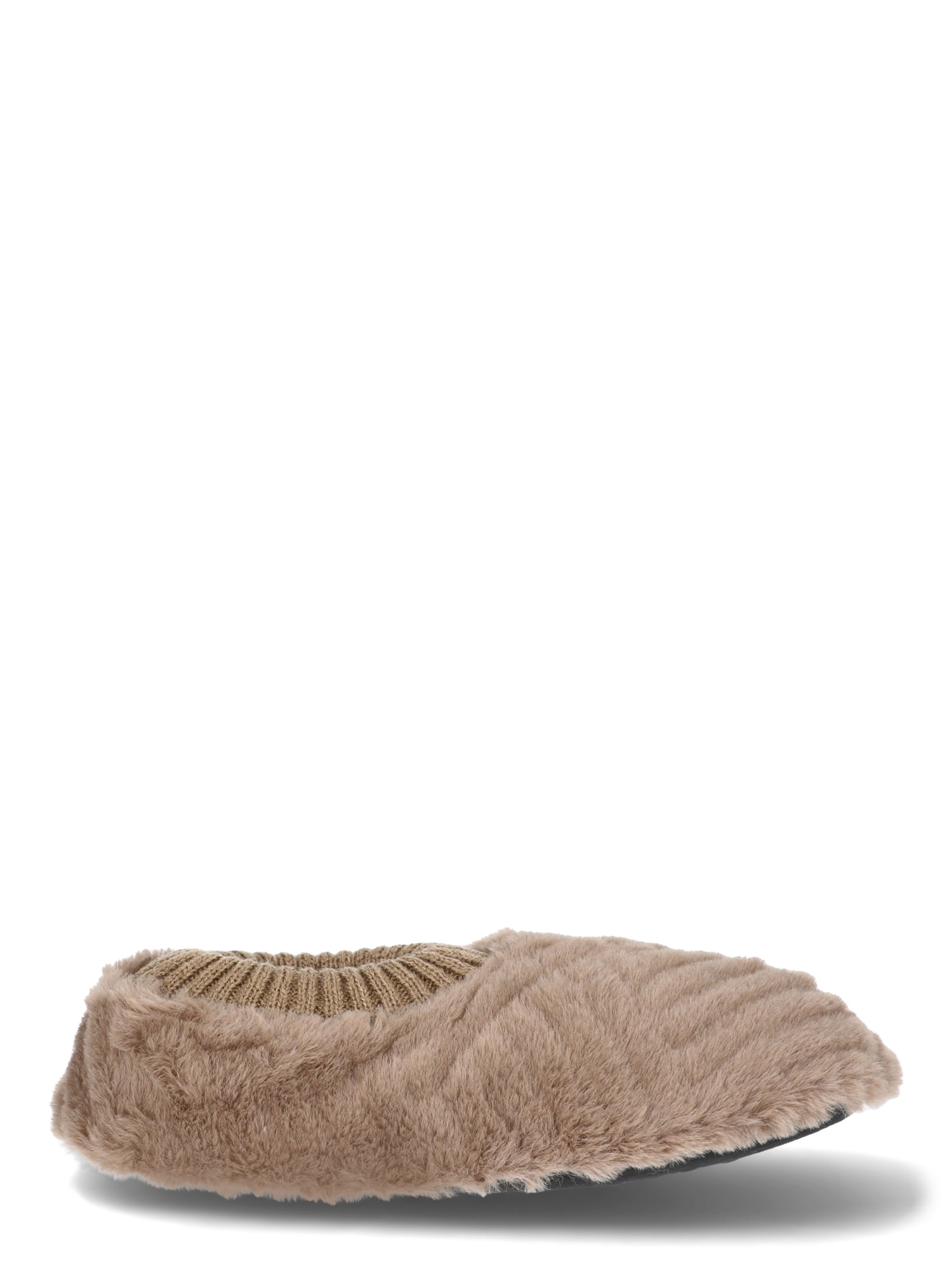 Fuzzy Babba Women's Textured Faux Fur Slipper Socks, 1-Pack, One Size