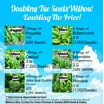thumbnail image 3 of Lettuce & Salad Family Variety Seed Pack Over 44,000 Seeds! Non-GMO Heirloom Seeds for Planting The Perfect Indoor/Outdoor Garden, Arugula, Kale, Spinach & 3 Types of Delicious Lettuce., 3 of 4