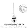 thumbnail image 4 of Oil Dipstick Tank Cap Plug For Harley Softail Road Glide Street Bob (1105-0022) Silver, 4 of 13