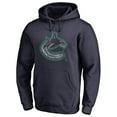 thumbnail image 2 of Men's Navy Vancouver Canucks Static Logo Pullover Hoodie, 2 of 3