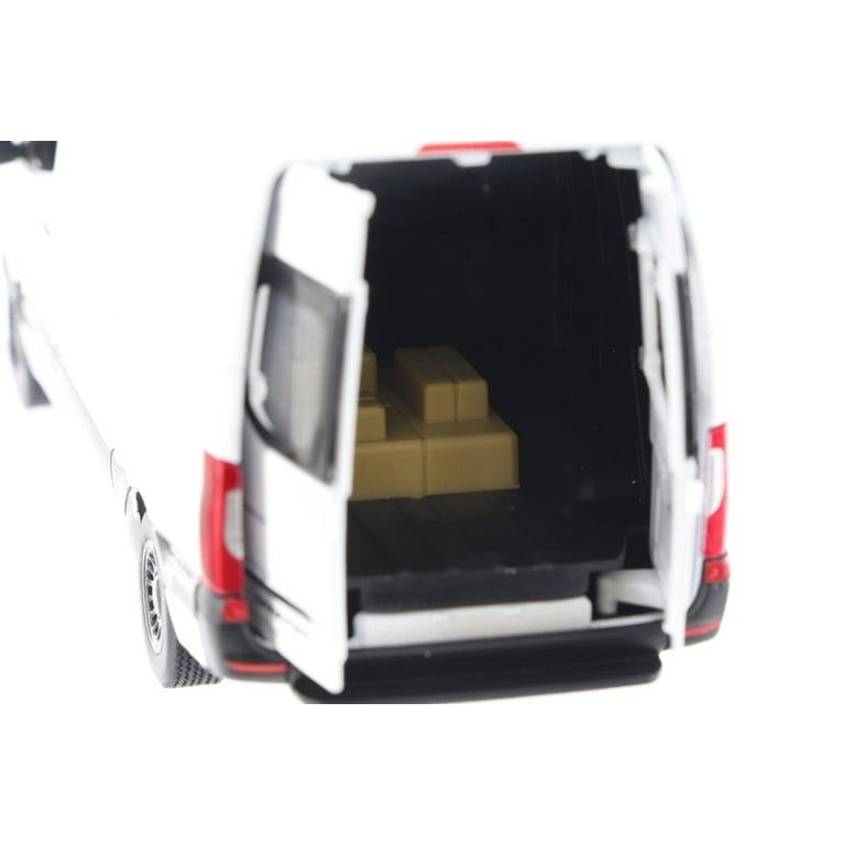 2019 Mercedes Benz Sprinter Van White Kinsmart 5426DW 1 48 scale Diecast Model Toy Car