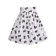 thumbnail image 5 of Girl Dress Black White Bow Tie Sleeveless Sundress Cotton Butterfly 10 Years, 5 of 6