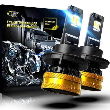 

Cougar Motor H13 9008 STF9 Fog Lights H13 Light Bulb 30000LM 120W 6500K Adjustable Beam Fog Light Pack of 2