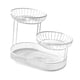 thumbnail image 4 of Canasta de frutas moderna, soporte para encimera, cesta de almacenamiento de alambre de metal. L blanco, 4 of 9