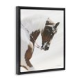 thumbnail image 3 of Stupell Industries Rustic Lodge Galloping Horse with Halter Black Floating Frame Canvas Art, 25 x 31, by Kari Brooks, 3 of 8