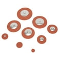 thumbnail image 4 of Nouveaux Coussinets de Saxophone Ténor de Haute Qualité 25 Pcs/ensemble Accessoires Marron Inclut 25 Coussinets Instruments de Musique, 4 of 10