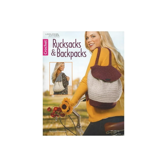Leisure Arts Rucksacks & Backpacks Crochet Book, Crochet Pattern Books, Books Patterns, Patterns, Stitch Book, Patterns For Beginners