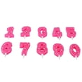 thumbnail image 5 of 10PCS Cute Boys Girls Pink Star Digital 0-9 Candles Birthday Party, 5 of 5