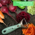 thumbnail image 3 of Mr&Mrs White Vegetable Peeler Set Blue Potato Peelers Kitchen Julienne Veggie Peeler, 3 of 7