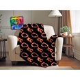 thumbnail image 1 of SS-01 Neon Kansas City Football Custom Blanket 3 Sizes Available! Kansas City, 1 of 4