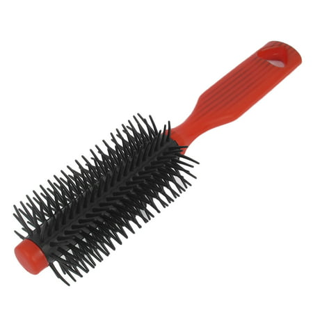 Plastic Round Bristle Roll DIY Curly Styling Hair Brush Comb