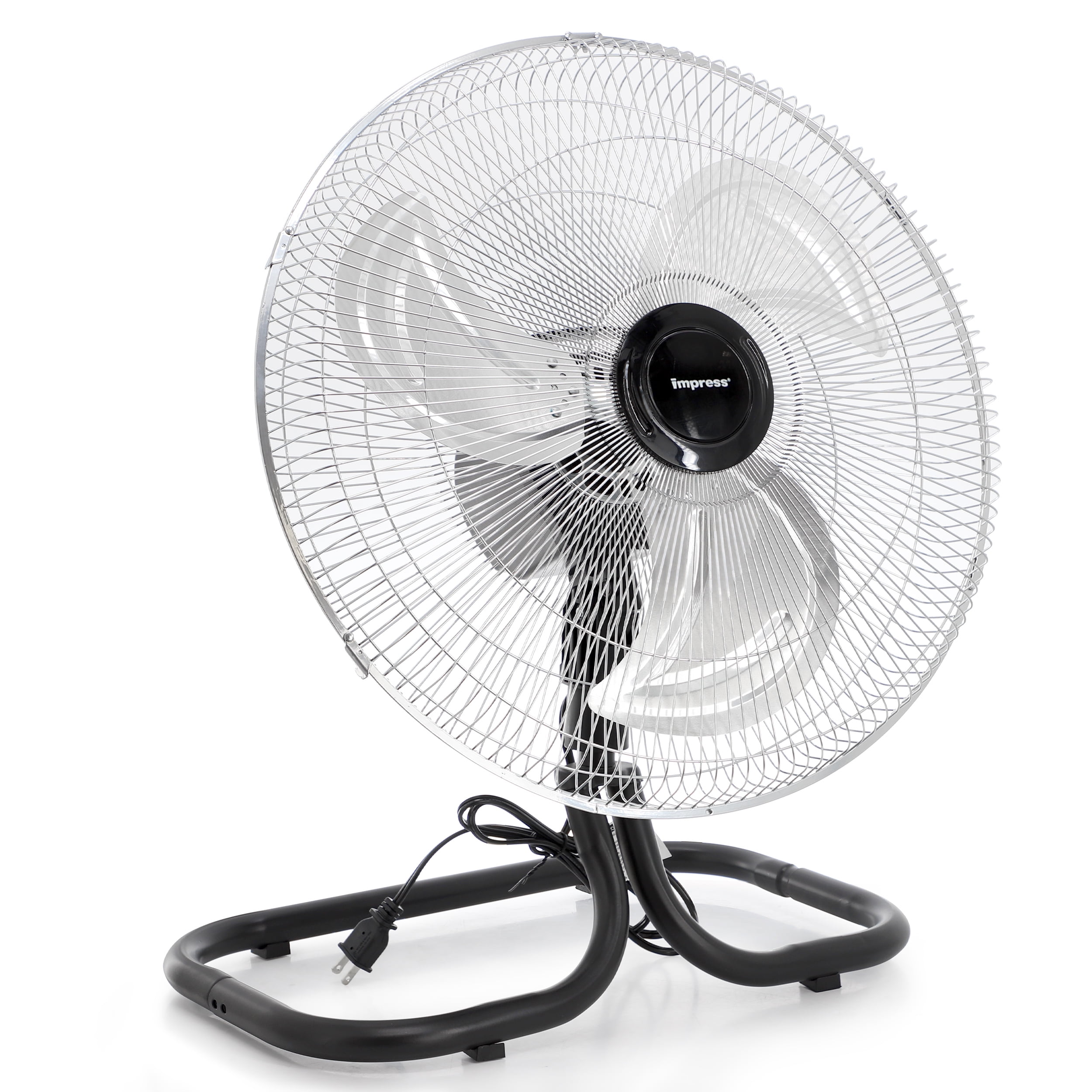 Impress 18 Inch 2-in-1 Chrome Hi-Speed Industrial Fan