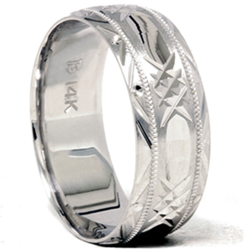 Hand carved wedding rings store