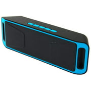 Indoor Bluetooth Speaker, Portable Wireless Bluetooth Speaker Outdoors Subwoofer Sound bar Loudspeaker, Blue Toothed Speakers, Wireless Speakers Blue