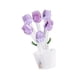 thumbnail image 5 of Figura de rosas de cristal, adorno de flores de cristal, arte, 3D, decoración del hogar Feng Shui, adornos de de flores de rosas para mujeres en púrpura, 5 of 8