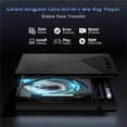 thumbnail image 5 of 7 in 1 External Bluray Drive 4k USB 3.0 CD DVD +/-RW Bluray Burner 3D BD Player with SD/TF Ports Compatible with Windows MacOS, 5 of 7