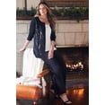 thumbnail image 4 of Catherines Women's Plus Size Sequin Jewel-Neck Cardigan, 4 of 5