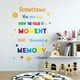 thumbnail image 3 of Advancent Calcomanía de letras que brillan en la oscuridad, decoración DIY bonita extraíble luminosa, calcomanías de nombre resistentes al desgaste Decoración del hogar PH2078 Advancent HA075035-02, 3 of 6