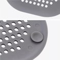 thumbnail image 4 of Monstrate 2 piezas de cubiertas de drenaje de ducha de forma cuadrada de silicona filtro colector de pelo tapones antibloqueo ventosa para baño Juegos de accesorios de baño, 4 of 6