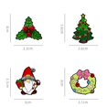 thumbnail image 3 of Santa Claus Tree Enamel Brooch Creative Christmas Day Inlaid rhinestone Gift Lapel Pin Badge Backpack Clothing Hat Accessories, 3 of 5