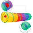 thumbnail image 4 of Indoor Cat Tunnel, Cat Tunnel, Cat Tunnel, 2-Way Collapsible Interactive Tunnel with Crinkle Ball, Cat Tunnel Tube, Ideal for Cat, Kitten, Puppy, Rabbit., 4 of 5