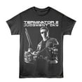 thumbnail image 2 of Terminator 2 T2 Credits Men's T Shirt (Charcoal, AdultS), 2 of 3