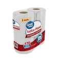 thumbnail image 3 of Toallas de papel Great Value multicorte grande 170 hojas dobles 2 pack, 3 of 4