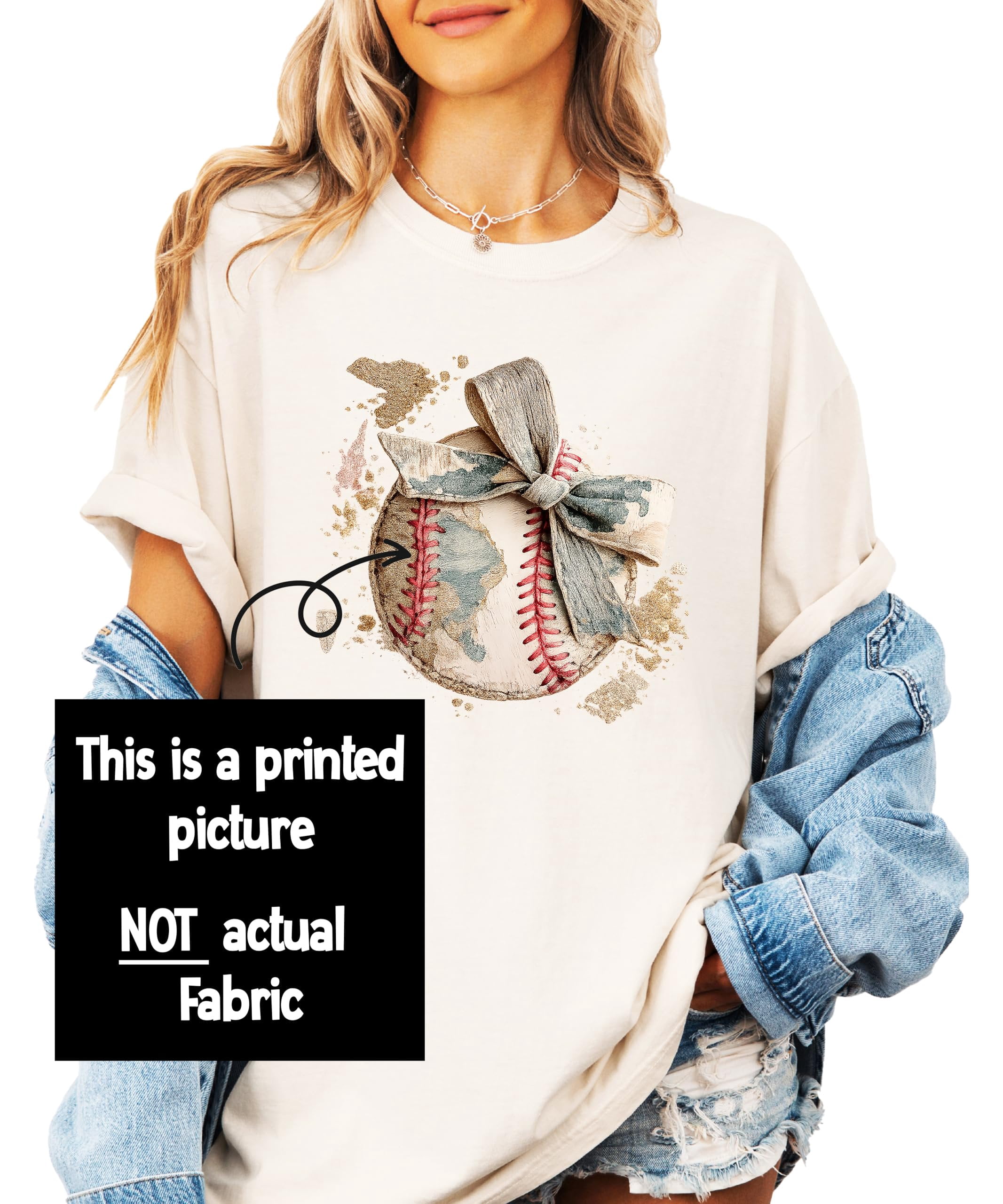Cute Baseball Bow Shirt for Women - Coquette Game Day Tee - Trendy Sports Mom T-Shirt Espresso Shirt Adult Medium