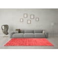 thumbnail image 3 of Ahgly Company Indoor Rectangle Oriental Red Industrial Area Rugs, 5' x 7', 3 of 4